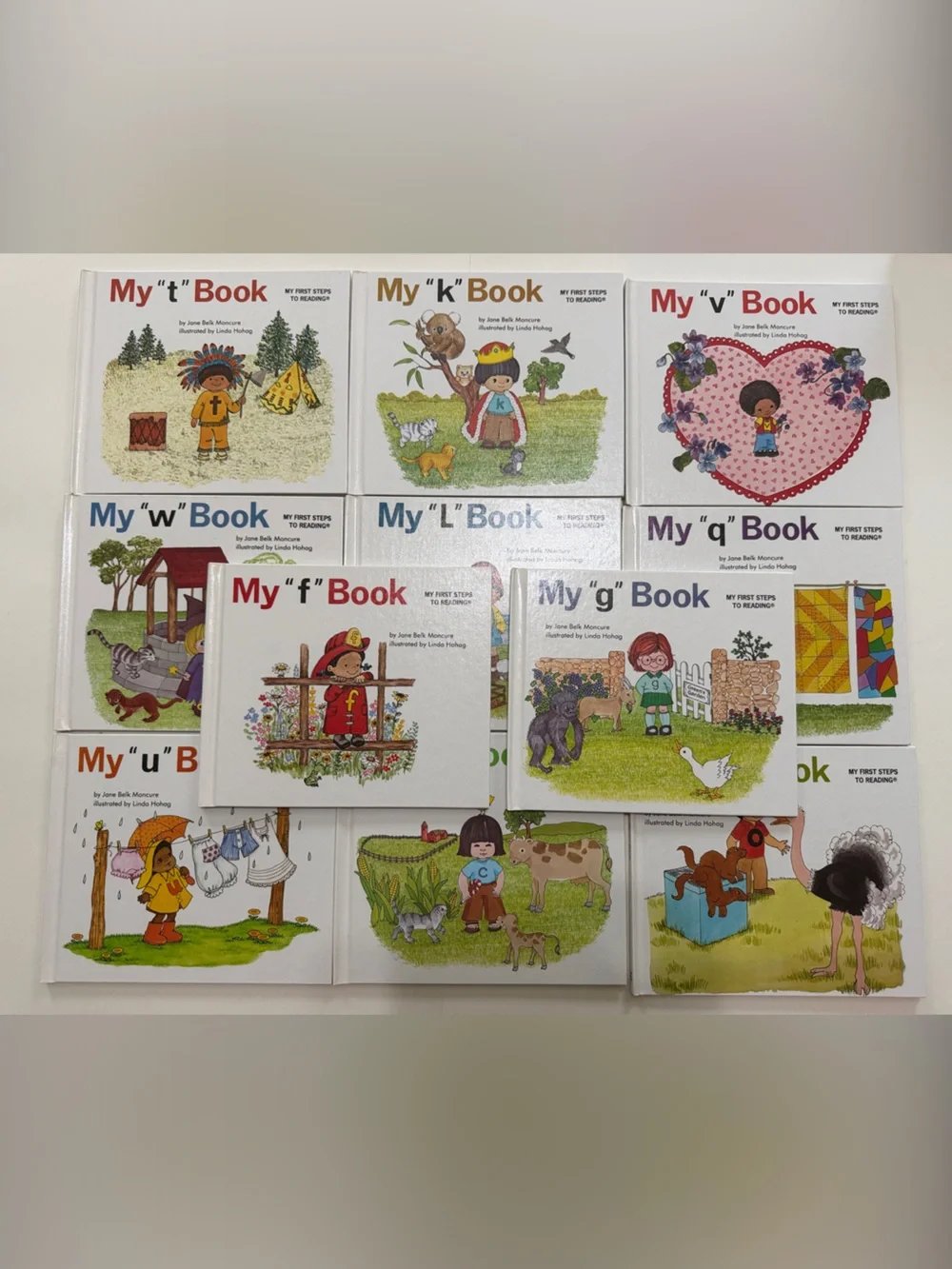 My First Steps to Reading 11 Books Replacement Set by Jane Moncure